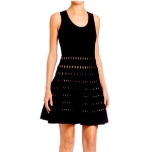 Michael Kors Black Cutout Mini Dress